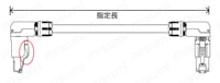 CC-Link IE, EtherCAT対応 CAT5e STP (単線・より線・二重シールド) 自由長 LANケーブル 関連画像