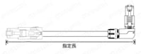 CC-Link IE, EtherCAT対応 CAT5e STP (単線・より線・二重シールド) 自由長 LANケーブル 関連画像