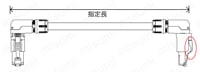 CC-Link IE, EtherCAT対応 CAT5e STP (単線・より線・二重シールド) 自由長 LANケーブル 関連画像
