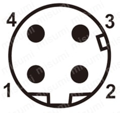 EtherNetIP, EtherCAT, PROFINET対応 M12コネクタ付ケーブル:関連画像