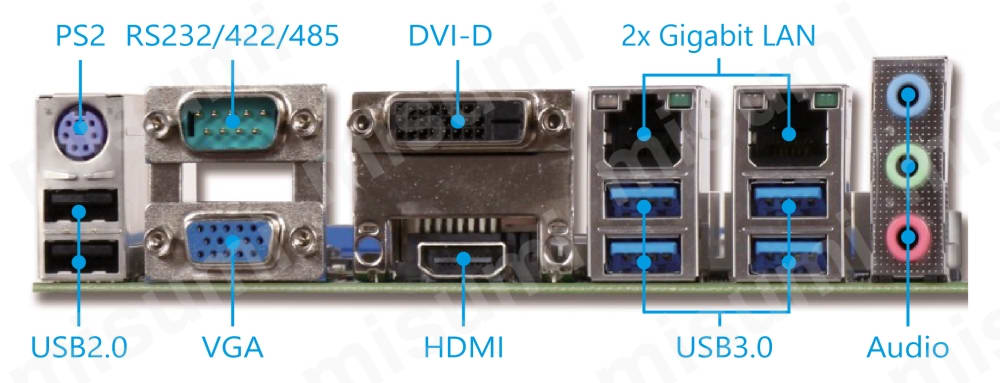 ステンレス製フロアマウントFAPC PCI×3 PCIe×3 第6世代インテル® Core™シリーズ:関連画像