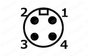 コネクタ外形図