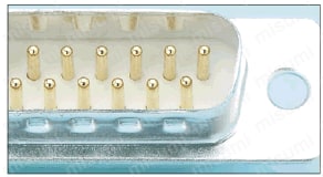 Dsubｺﾈｸﾀ　EMI対策　ハンダ付けタイプ/マシンコンタクト:関連画像