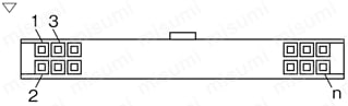 MILコネクタ付ケーブル 汎用圧接タイプ (Cable with MIL connector, General-purpose pressure welding type):関連画像