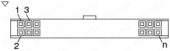 MILコネクタ付ケーブル バラ線フード無しタイプ(MIL Connector loose wires type without hood):関連画像