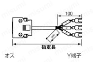 IEEE1284ハーフピッチ（MDR）コネクタ付ケーブル EMI対策タイプ