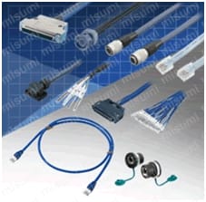 PCRコネクタ付ケーブル パネルマウントタイプ(Cable with PCR connector Panel mount type):関連画像