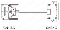 HDRA・HDRコネクタ付ケーブル EMI対策タイプ(Cable with HDRA or HDR Connector):関連画像