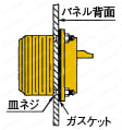 MS3102シリーズ　防水パネル取付レセプタクル:関連画像