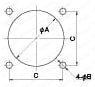 パネルカット寸法図