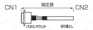 NCSコネクタ ストレート・中継・パネル取付タイプ:関連画像