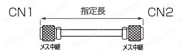 NCSコネクタ ストレート・中継・パネル取付タイプ:関連画像