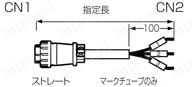 NETコネクタ ストレート・パネル取付タイプ:関連画像