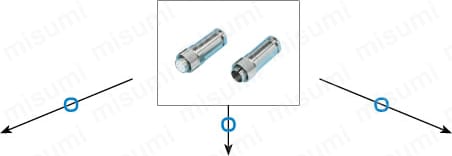 R04コネクタ ストレートタイプ(Cable with straight type R04 connector)：関連画像