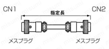 PLTコネクタ ストレート・中継タイプ:関連画像