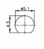 SMBプラグ&ジャック 外形図H2