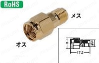 中継アダプタ（同種タイプコネクタ間）:関連画像