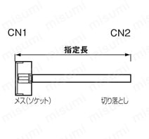 VHコネクタ 丸型ケーブルタイプ/単芯電線タイプ:関連画像