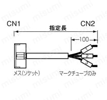 VHコネクタ 丸型ケーブルタイプ/単芯電線タイプ:関連画像