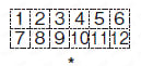 5559/5557コネクタ　ソケットハウジング 穴番号配列図6