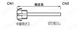 ELコネクタ 丸型ケーブルタイプ/単芯電線タイプ:関連画像