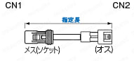 CLO7防水コネクタハーネス:関連画像