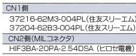 MIL20コネクタ/e-CON変換タイプ:関連画像