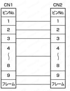 EMI対策薄型フードタイプ（アングル・ストレート）:結線図