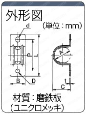 金属製コンジット サドル（1本固定）:関連画像