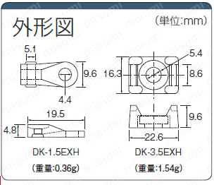 結束バンド 結束バンド固定具（46ナイロン）:関連画像