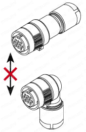 JN1　防水　ストレートプラグ（ワンタッチロック）:関連画像