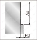 DLCコート超硬スクエアエンドミル アルミ加工用/3枚刃/刃長3D（レギュラー）タイプ:関連画像