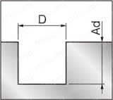 超硬ラジアスエンドミル アルミ加工用/2枚刃/レギュラータイプ:関連画像