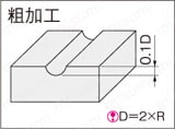 ダイヤモンドコート超硬ボールエンドミル グラファイト加工用/2枚刃/スタブ/ロングネックタイプ（深リブ用）:関連画像