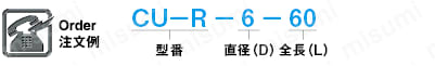 無酸素銅電極ブランク　丸棒タイプ（無酸素銅　１個単位）:関連画像