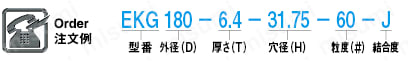 平面研削用砥石ＥＫＧ砥石:関連画像