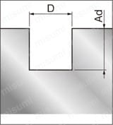 XCPシリーズ超硬ラジアスエンドミル 調質鋼/高硬度鋼加工用/4枚刃/刃長2.5Dタイプ/レギュラータイプ:関連画像