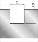 XCPシリーズ超硬ラジアスエンドミル 調質鋼・高硬度鋼加工用/3枚刃/45゜ネジレ/刃長2.5Dタイプ:関連画像