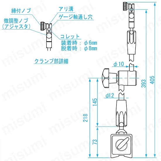マグネットベース（ロック）:関連画像