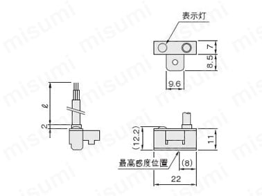 ZB430の寸法図（mm）