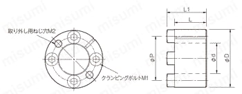 POSI LOCK D PSL-D(C)タイプ外形図