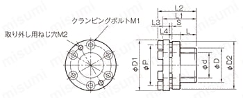 POSI LOCK K 外形図01