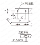 エンプラレール 超高分子量ポリエチレン 異形レール 外形図17