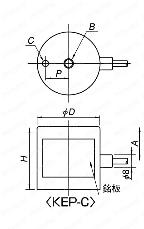 カネテック 電磁ホルダ KE-6E - 道具、工具