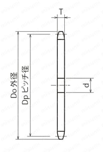 標準スプロケット 50A形 | 片山チエン | MISUMI(ミスミ)