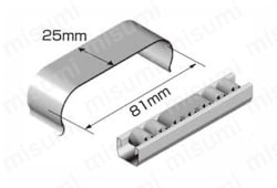 パイプフレーム用シューター用部品 スパホイール用ブレーキ金具 外観図03