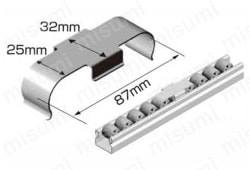 パイプフレーム用シューター用部品 スパホイール用ブレーキ金具 外観図04