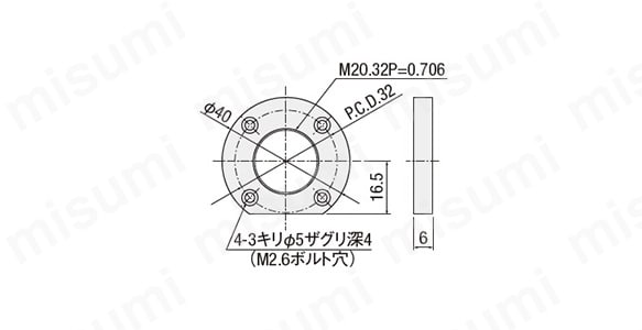 F510Bの外形図