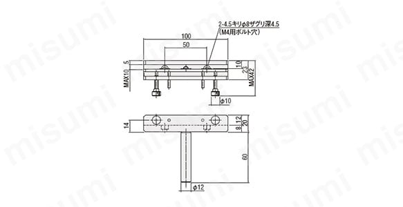 F53-100の外形図