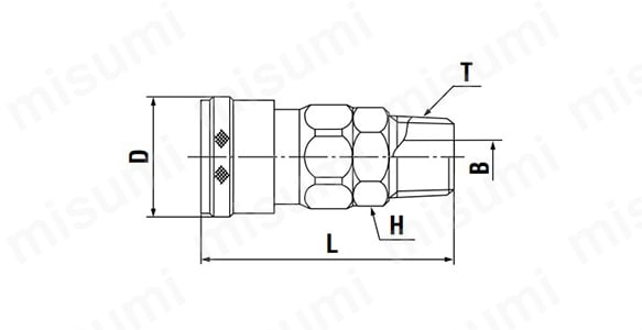 30SM-SUS-NBR | ハイカプラ小口径 ステンレス NBR SM型 | 日東工器